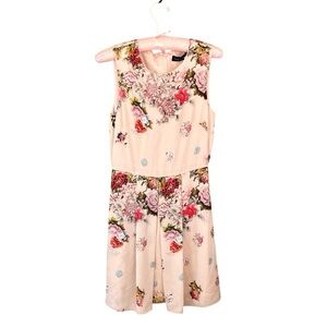 Slate & Willow Sleeveless Floral Fit & Flare sze 2 Mini